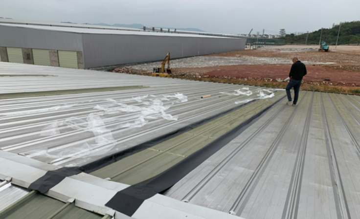 三明厂房屋面防水维修案例